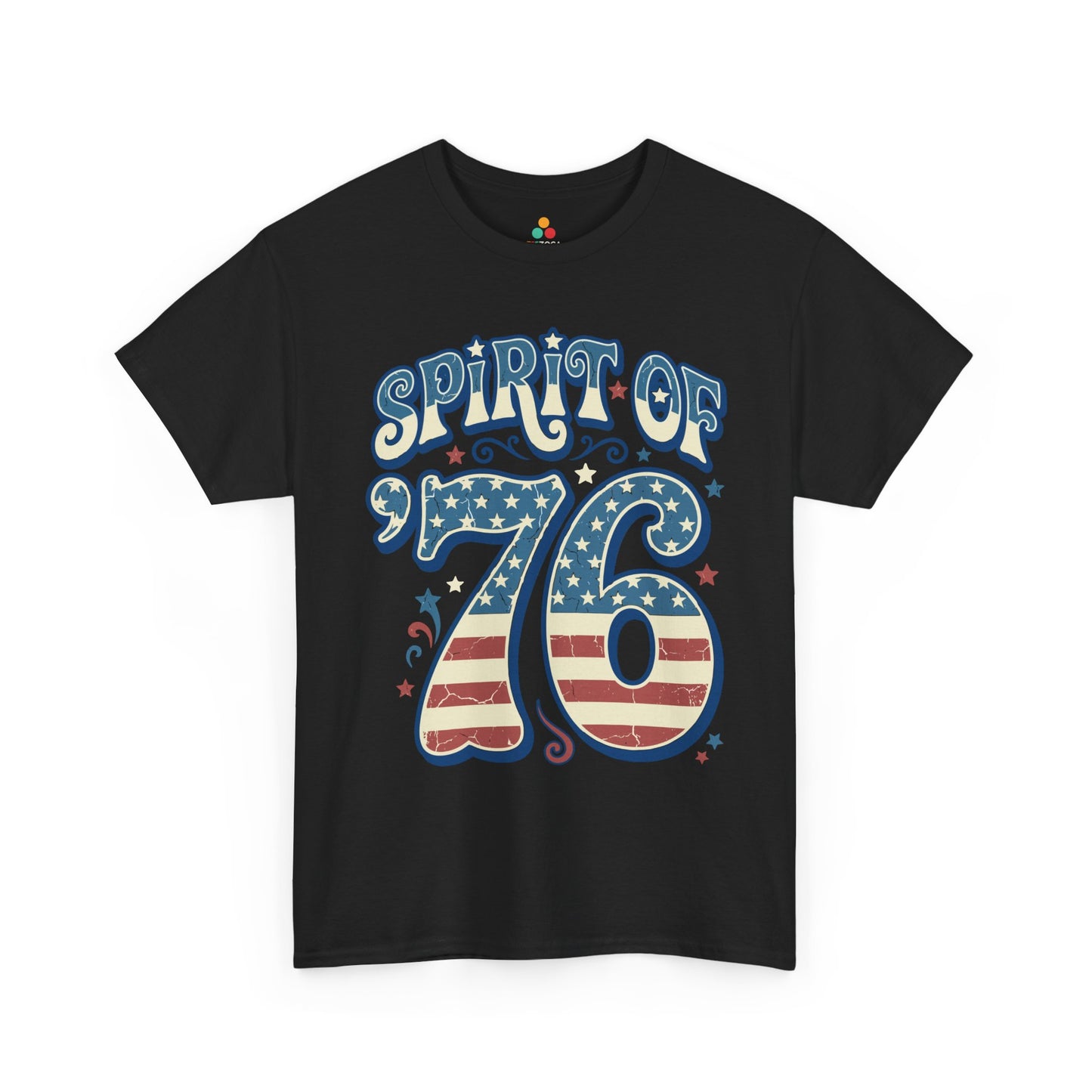 Revolutionary War Shirt Spirit of 76 Vintage Americana T-shirt Gift | TEEZOCA 