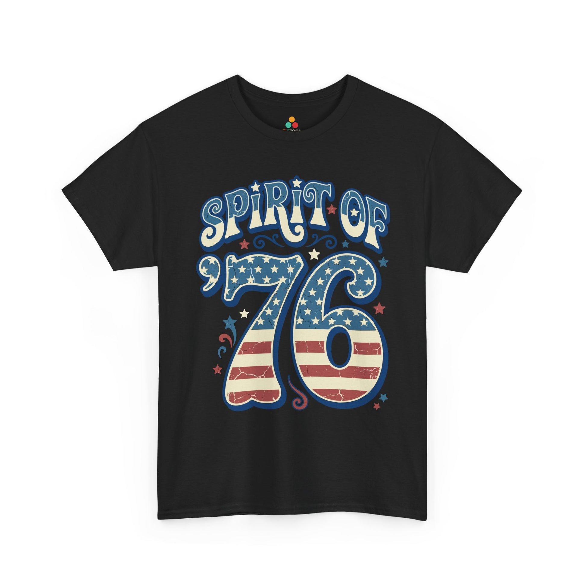 Revolutionary War Shirt Spirit of 76 Vintage Americana T-shirt Gift | TEEZOCA 