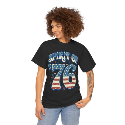 Revolutionary War shirt with Spirit of 76 art for 4th of July, America 250 events, history lovers, veterans, and founding era pride. TEEZOCA gift.
