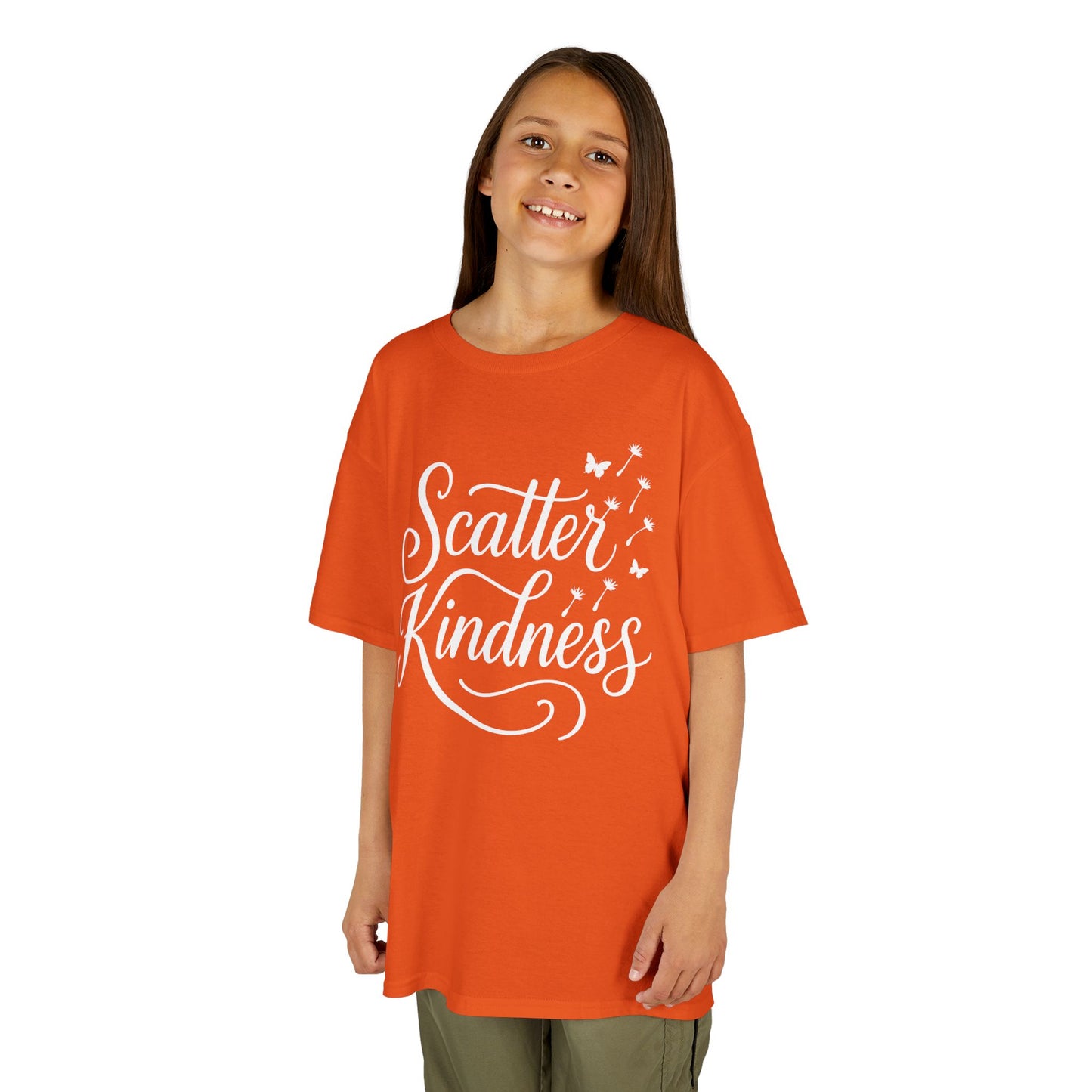 Scatter Kindness Kids T-shirt for Unity Day | TEEZOCA dandelion Scatter Kindness Kids T-shirt