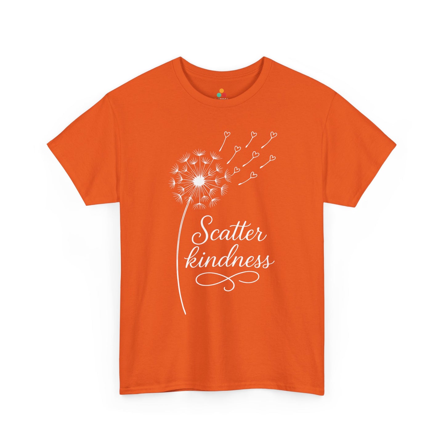 Scatter Kindness Unisex T-shirt for Unity Day Be Kind Awareness | TEEZOCA scatter kindness Unisex T-shirt unity day dandelion design