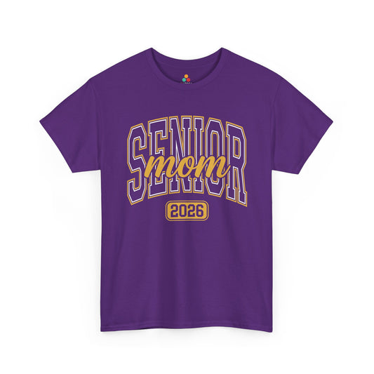 Senior Mom 2026 Graduation Proud Mom Gift Unisex T-shirt | TEEZOCA 