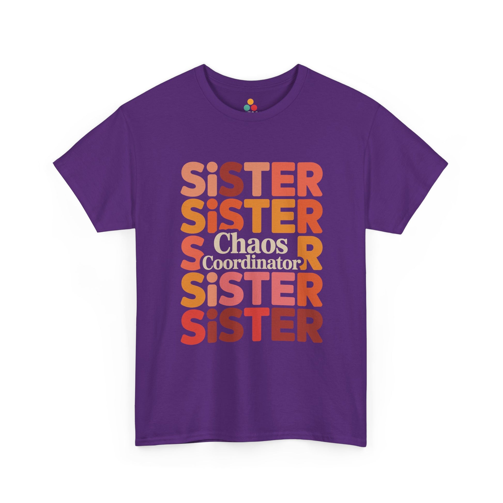 Sister Chaos Coordinator T-Shirt – Funny Sister Gift | TEEZOCA 