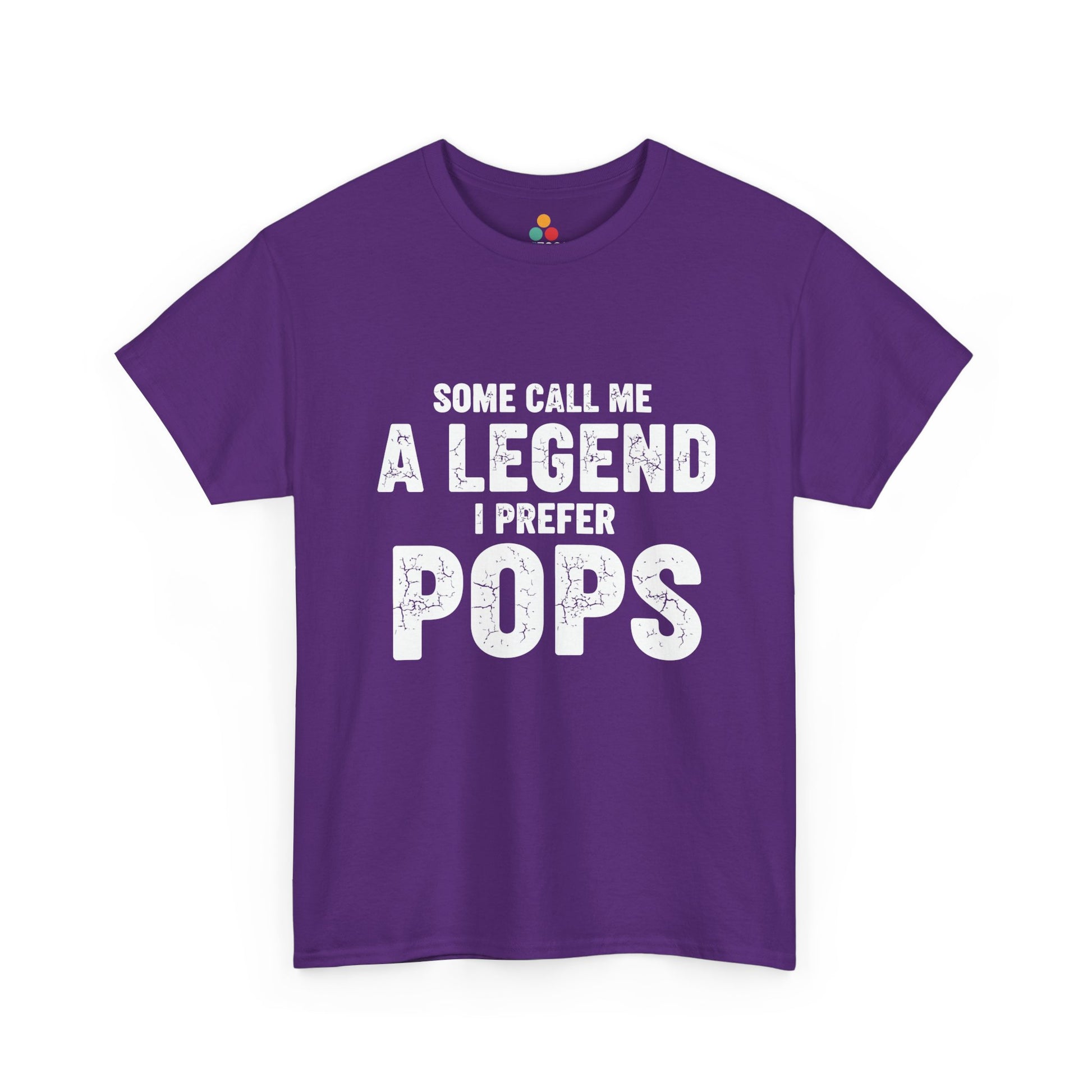 Some Call Me A Legend I Prefer Pops T-Shirt – Sarcastic Grandpa Gift | TEEZOCA 