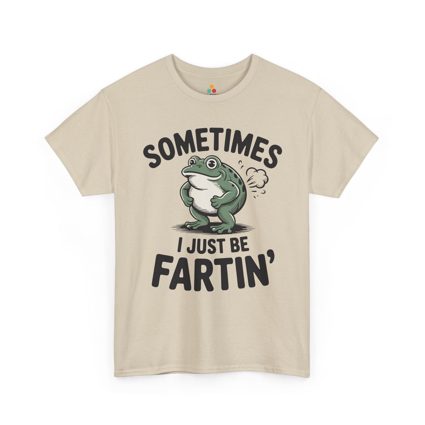 Sometimes I Just Be Fartin’ Unisex T-shirt Funny Frog Graphic | TEEZOCA 