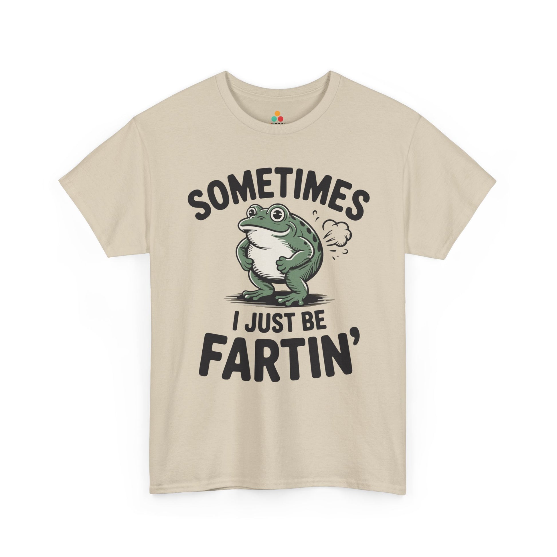 Sometimes I Just Be Fartin’ Unisex T-shirt Funny Frog Graphic | TEEZOCA 