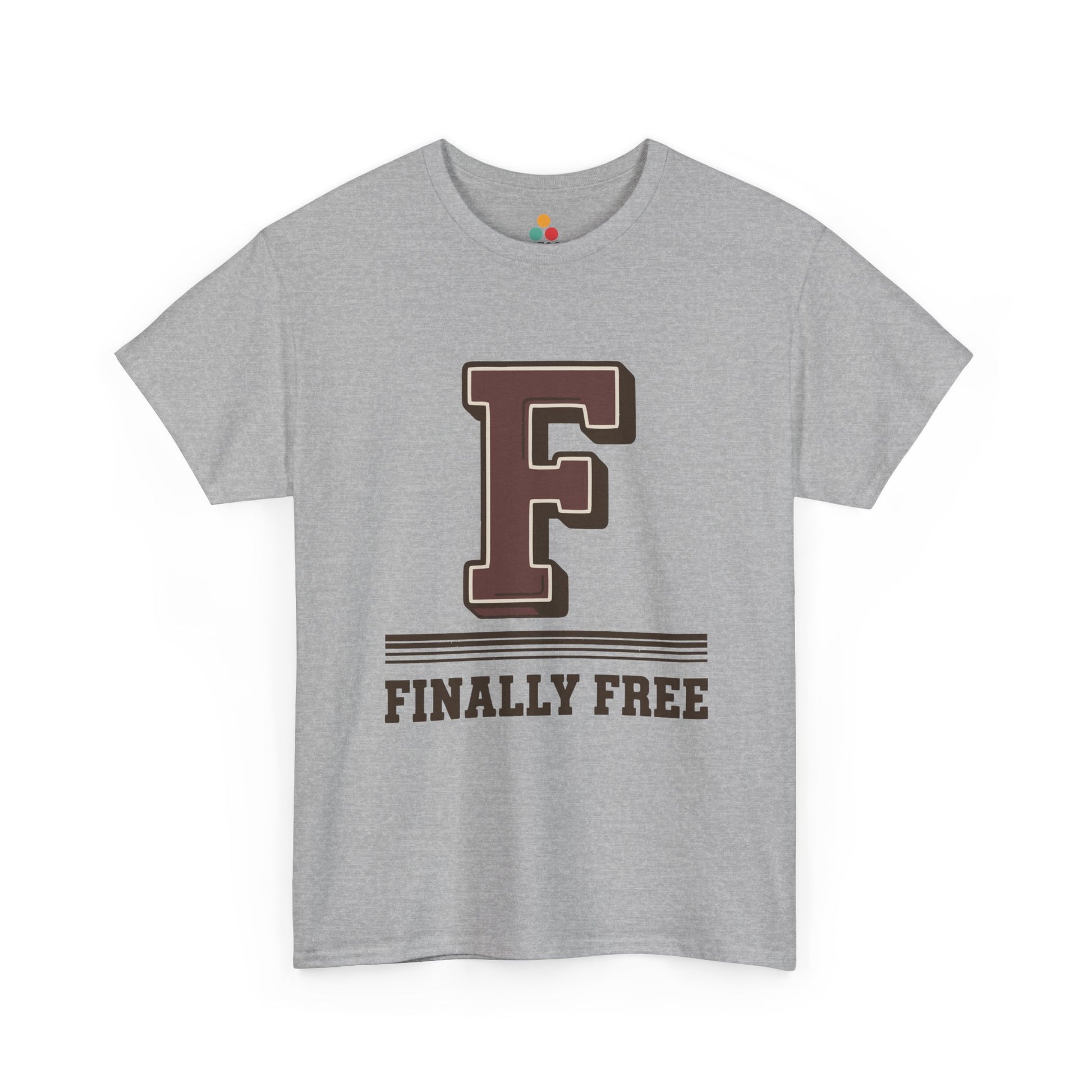 Sport Grey F Finally Free T-Shirt – Funny Last Day Of Schhool Gift For Students And Teachers | TEEZOCA 