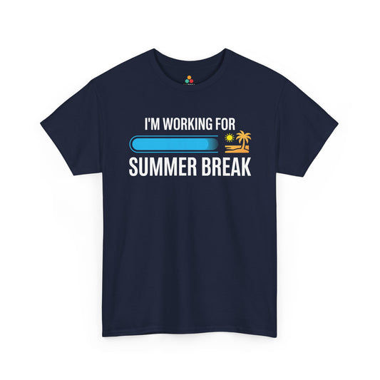 Summer Break Loading Funny Teacher Unisex T-shirt End of School Gift | TEEZOCA 