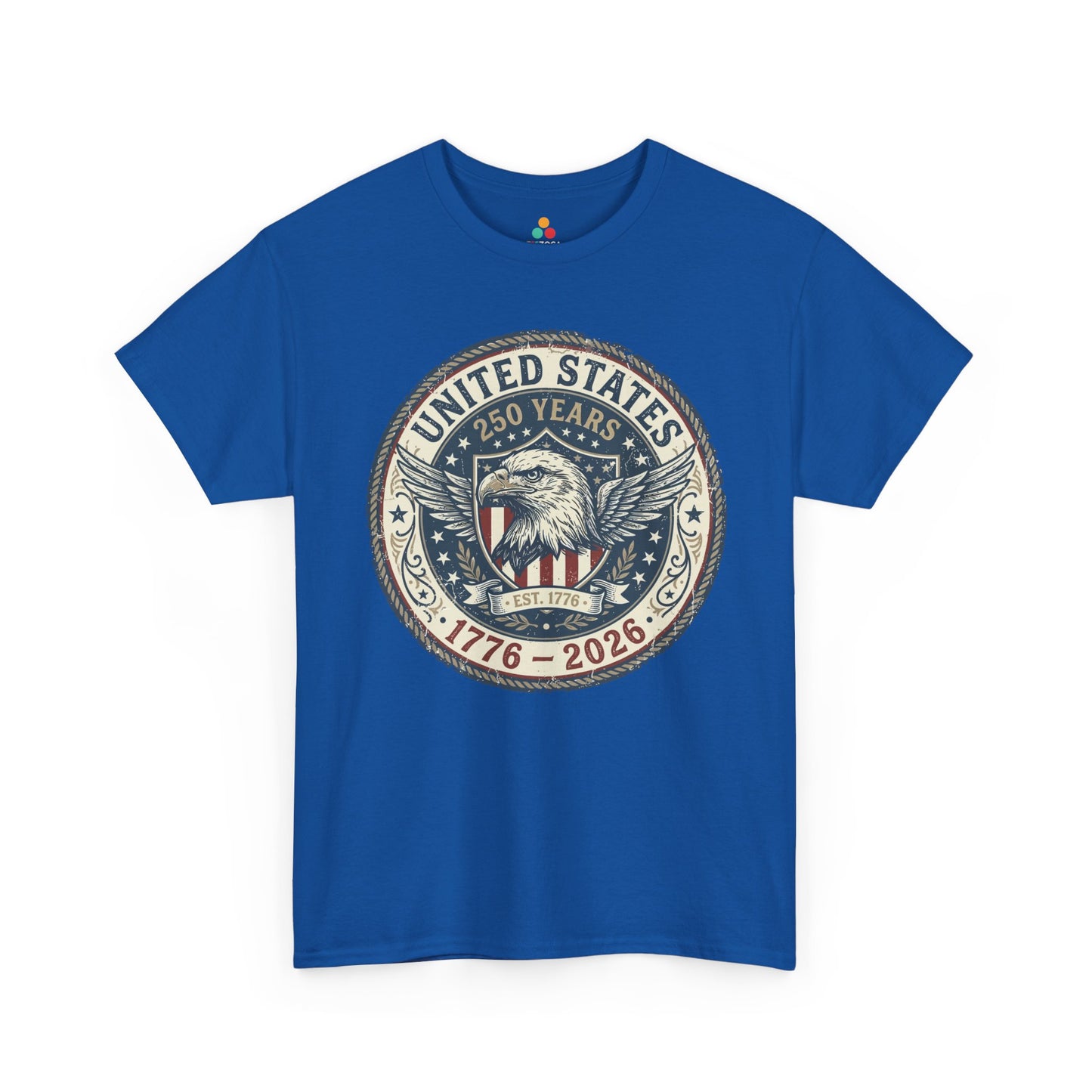 United States 250 Years 1776–2026 Patriotic Unisex T-shirt Gift | TEEZOCA 