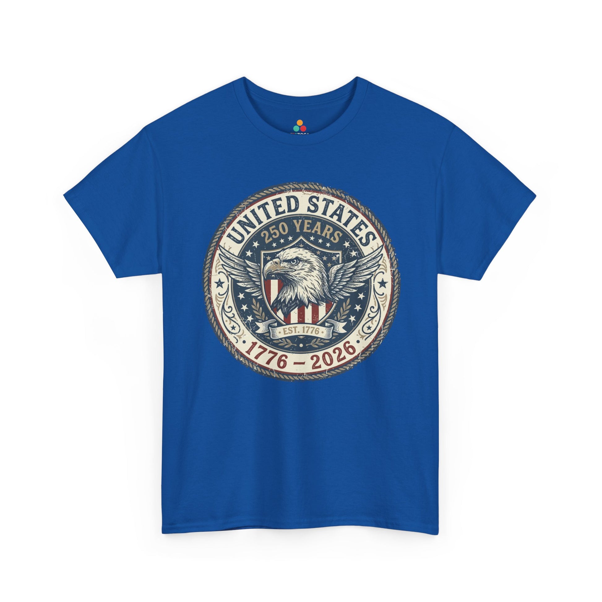 United States 250 Years 1776–2026 Patriotic Unisex T-shirt Gift | TEEZOCA 