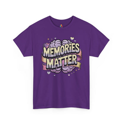 Memories Matter Unisex T-shirt Alzheimer's Awareness Design | TEEZOCA 