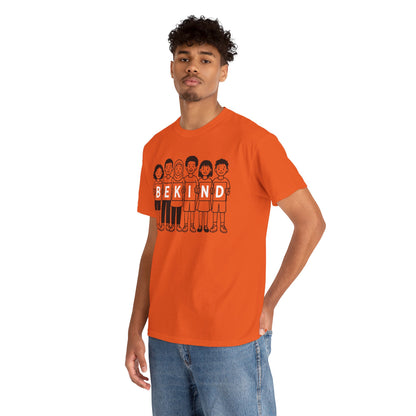 TEEZOCA Be Kind Unisex T-shirt with inclusive Unity Day design Unity Day Be Kind Anti-Bullying Orange Unisex T-shirt | TEEZOCA 