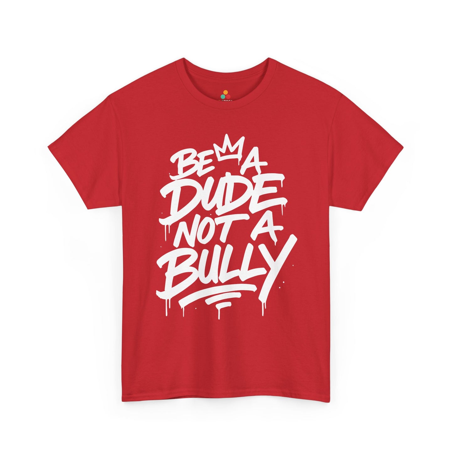 TEEZOCA Be Kind Unity Day Unisex T-shirt with Be A Dude Not A Bully statement Be A Dude Not A Bully Unity Day Orange Unisex T-shirt | TEEZOCA 
