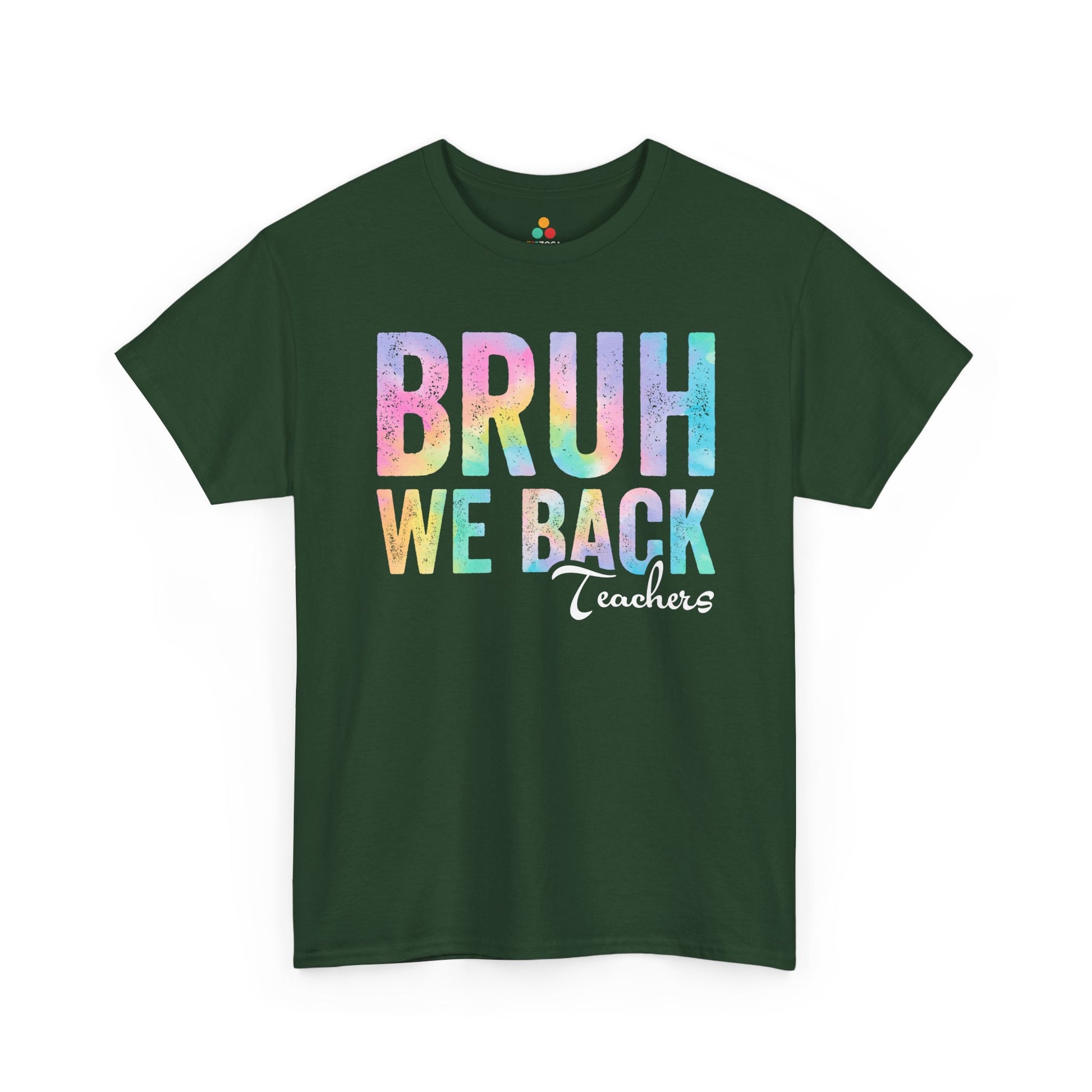 TEEZOCA Bruh We Back Teachers pastel Unisex T-shirt Bruh We Back Teachers Retro Pastel Unisex T-shirt | TEEZOCA 