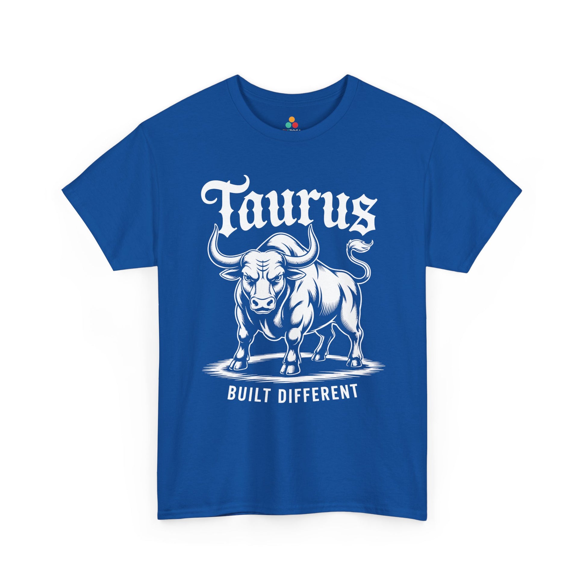 Taurus Built Different Graphic Bull Unisex T-shirt Streetwear | TEEZOCA 