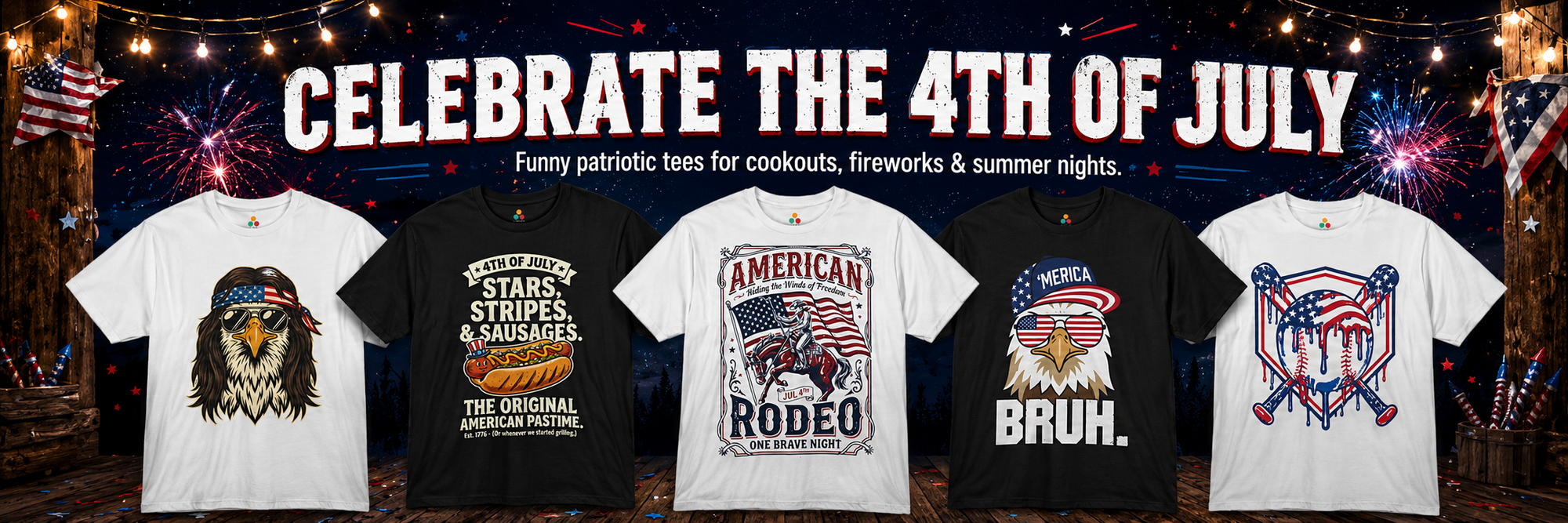 Celebrate the 4th of July - TEEZOCA