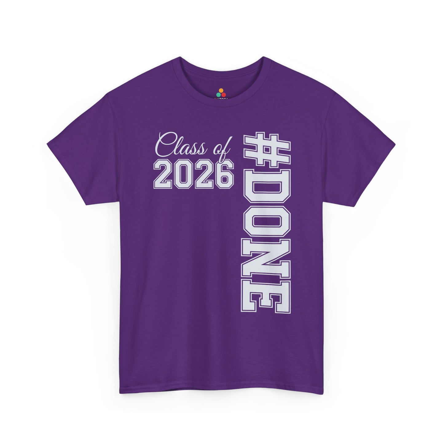 Class of 2026 Done Funny Graduation Unisex T-shirt | TEEZOCA 