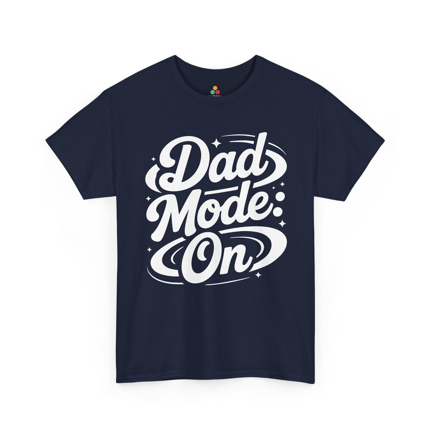 TEEZOCA Dad Mode On slogan Unisex T-shirt casual everyday look Dad Mode On Unisex T-shirt Bold Script Graphic Streetwear | TEEZOCA 