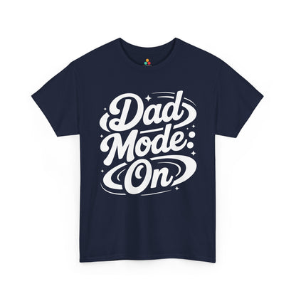 TEEZOCA Dad Mode On slogan Unisex T-shirt casual everyday look Dad Mode On Unisex T-shirt Bold Script Graphic Streetwear | TEEZOCA 