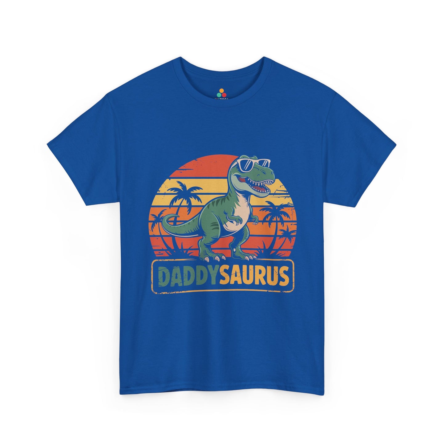 TEEZOCA Daddysaurus dinosaur graphic Unisex T-shirt Cool Daddysaurus Dinosaur Graphic Unisex T-shirt | TEEZOCA 
