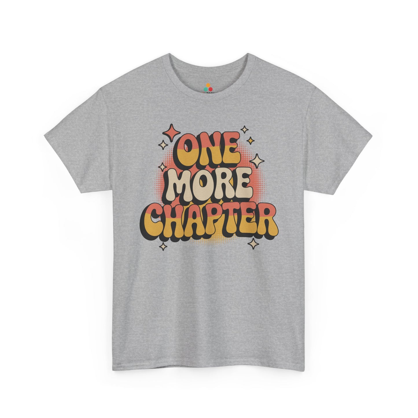 One More Chapter Retro Book Lover Unisex T-shirt | TEEZOCA 