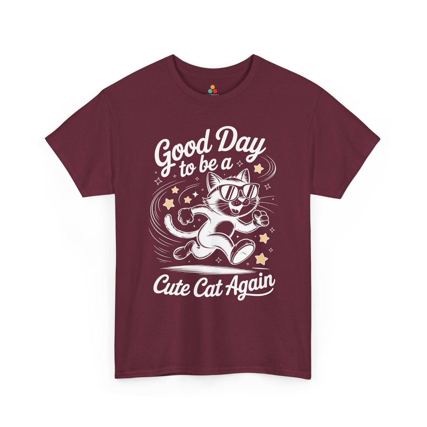 Good Day to Be a Cute Cat Again Unisex T-shirt | TEEZOCA 