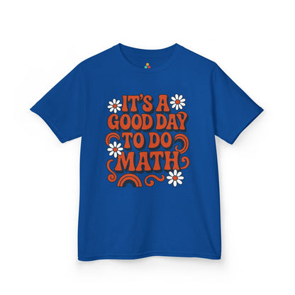 TEEZOCA It’s A Good Day To Do Math Kids T-shirt It’s A Good Day To Do Math Retro School Kids T-shirt | TEEZOCA 