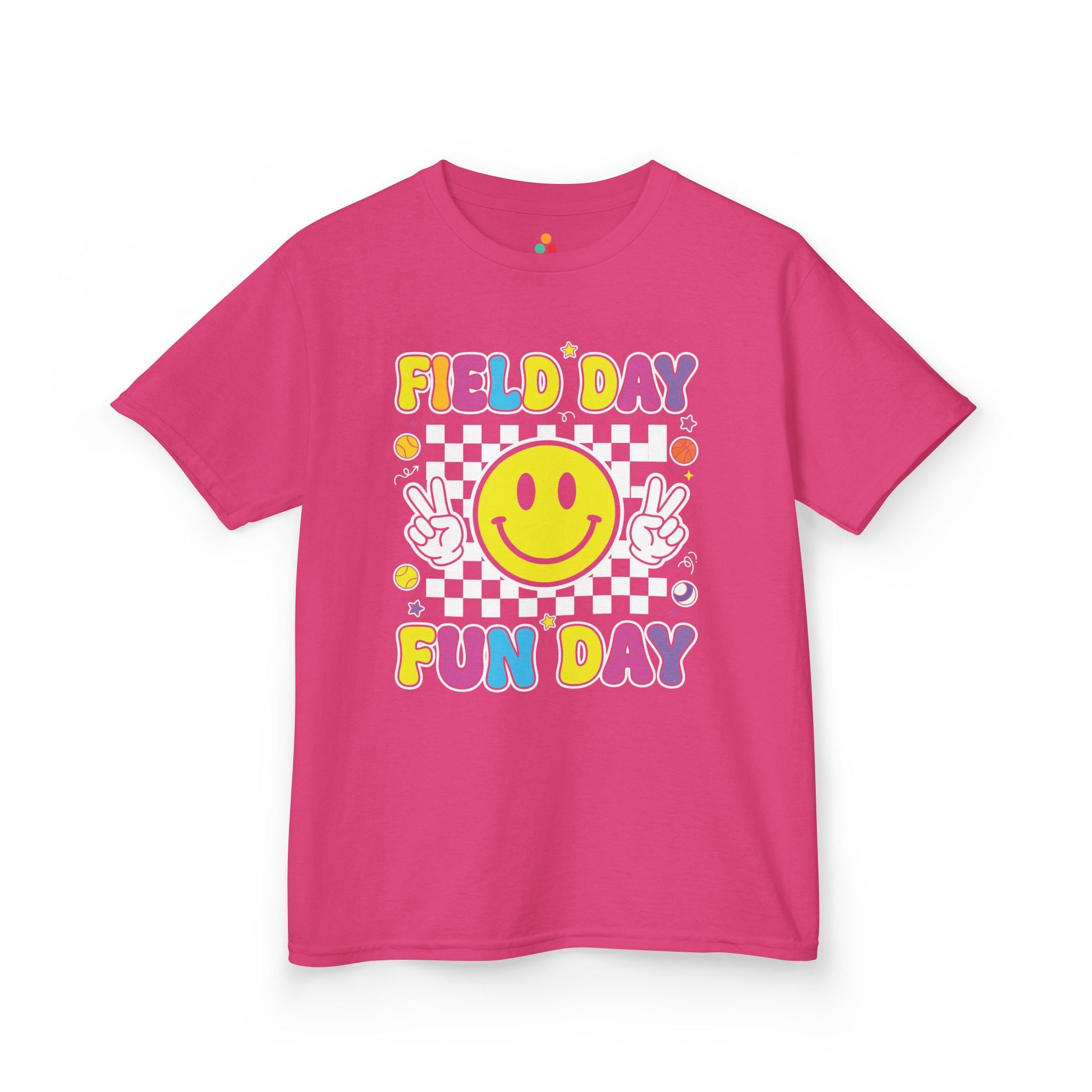 Cute Field Day Shirts Kids T-shirt for Fun Day School Games | TEEZOCA 