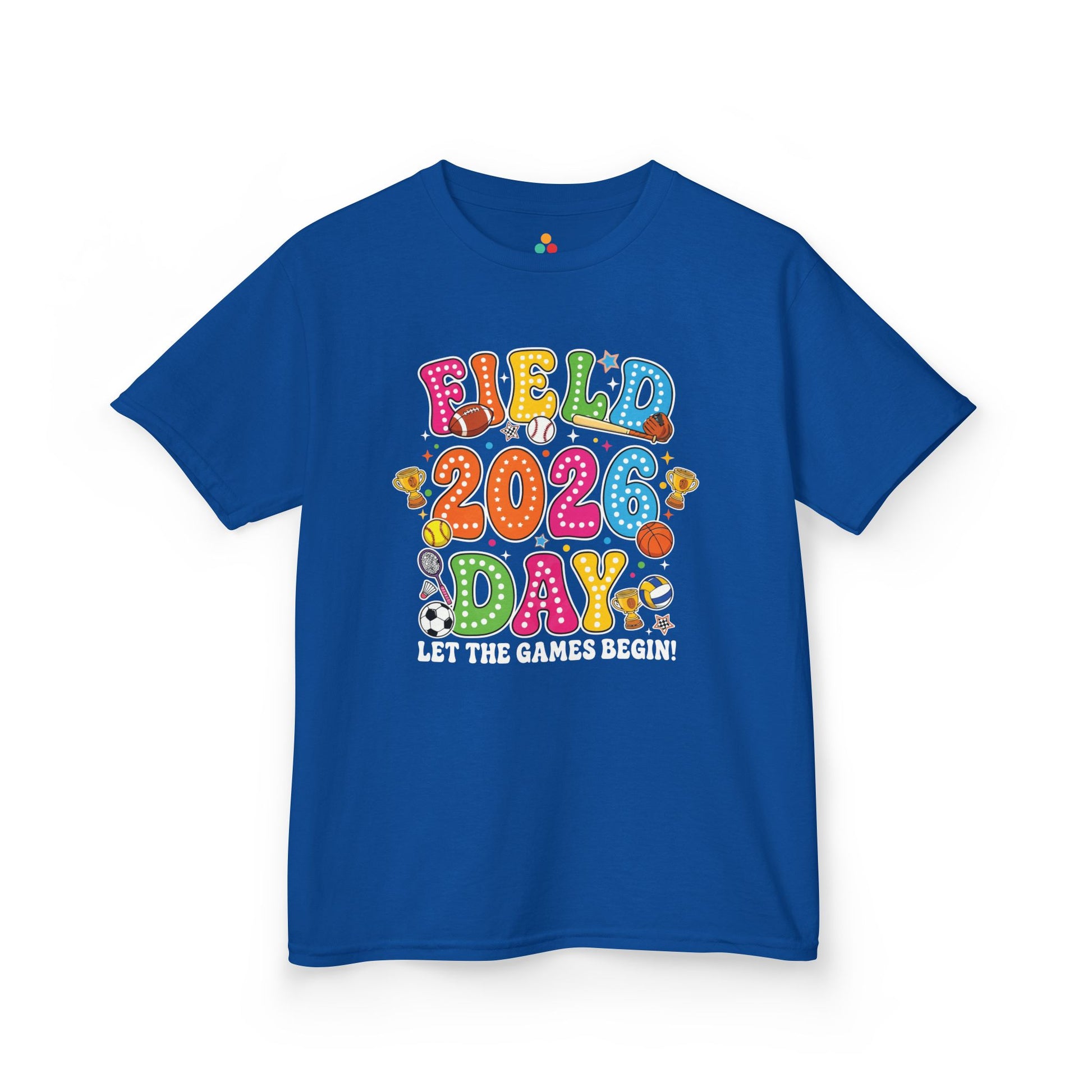 Cute Field Day Shirts Kids T-shirt for 2026 School Games | TEEZOCA 