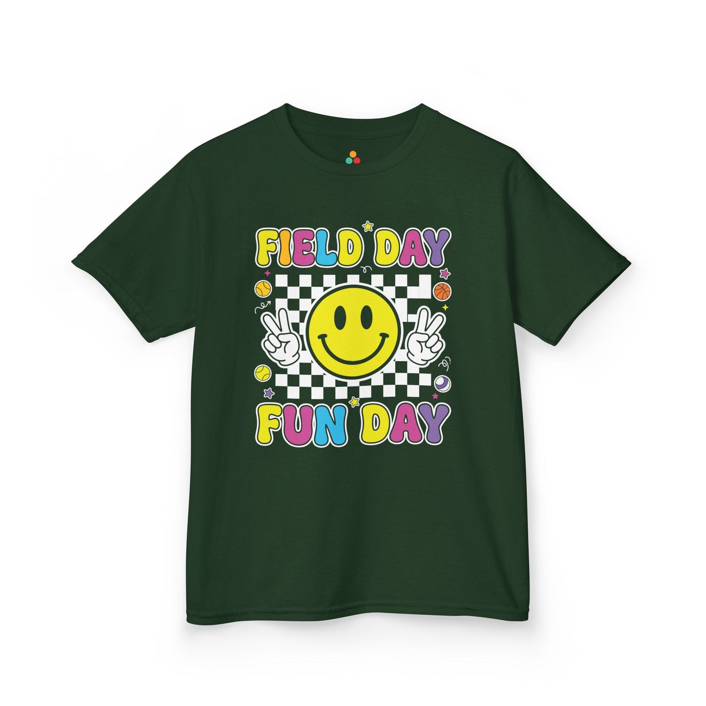 Cute Field Day Shirts Kids T-shirt for Fun Day School Games | TEEZOCA 