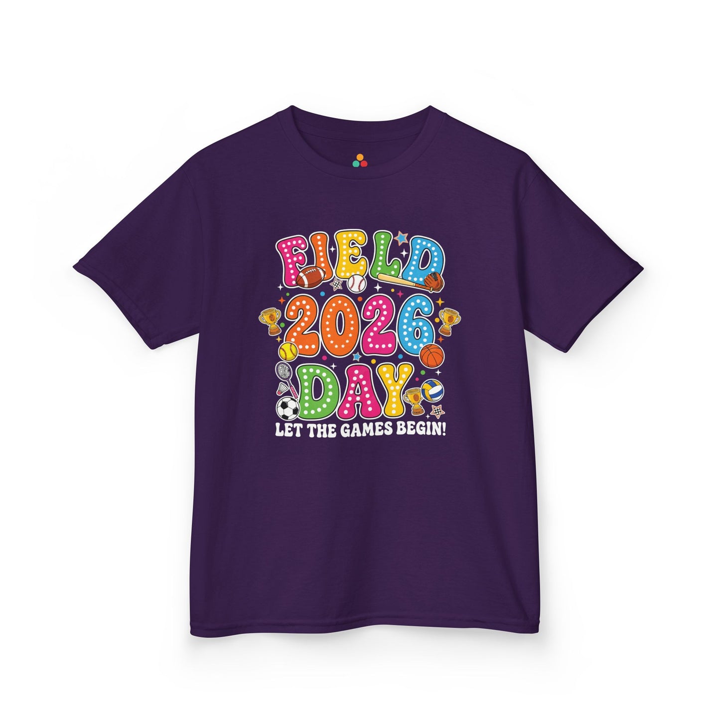 Cute Field Day Shirts Kids T-shirt for 2026 School Games | TEEZOCA 