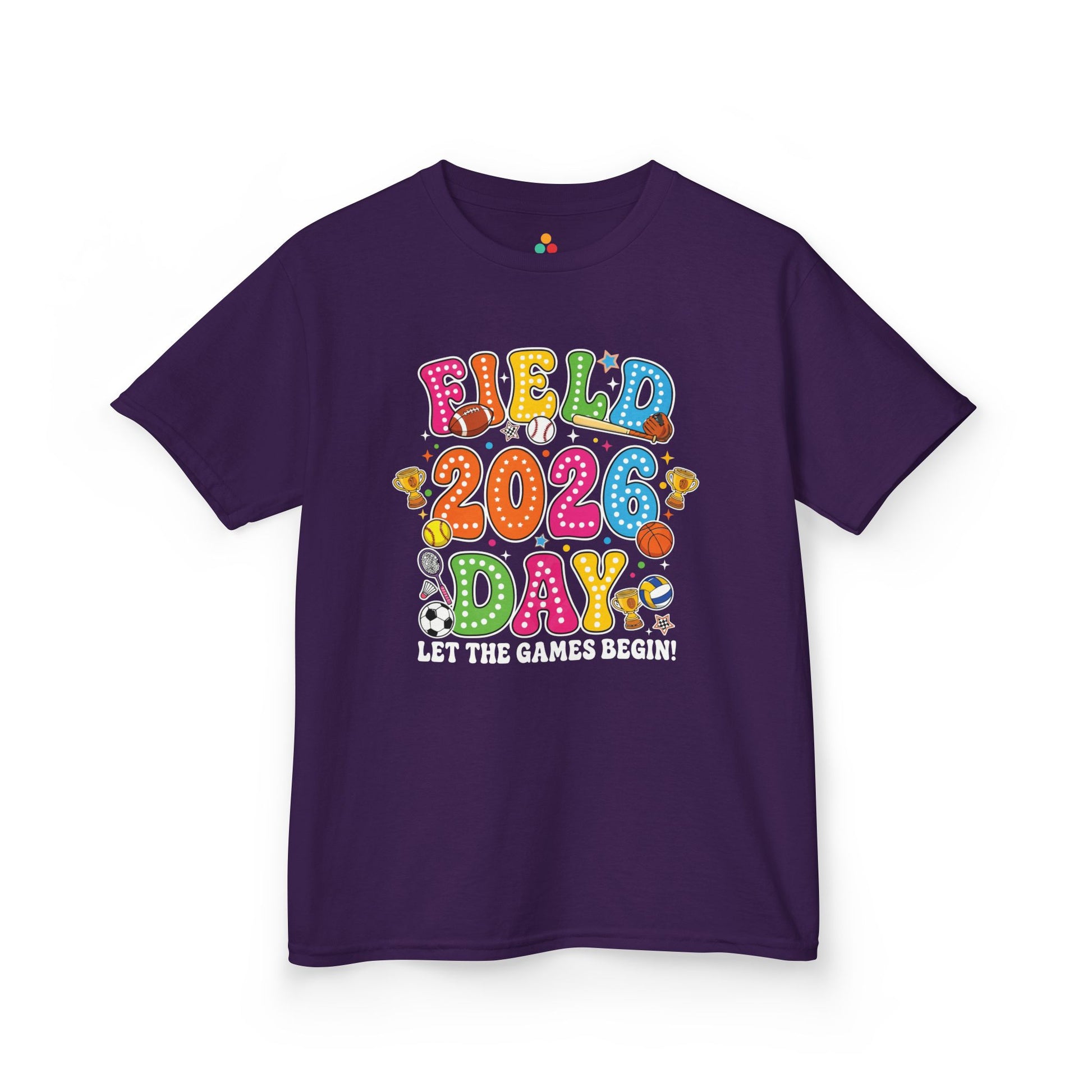 Cute Field Day Shirts Kids T-shirt for 2026 School Games | TEEZOCA 
