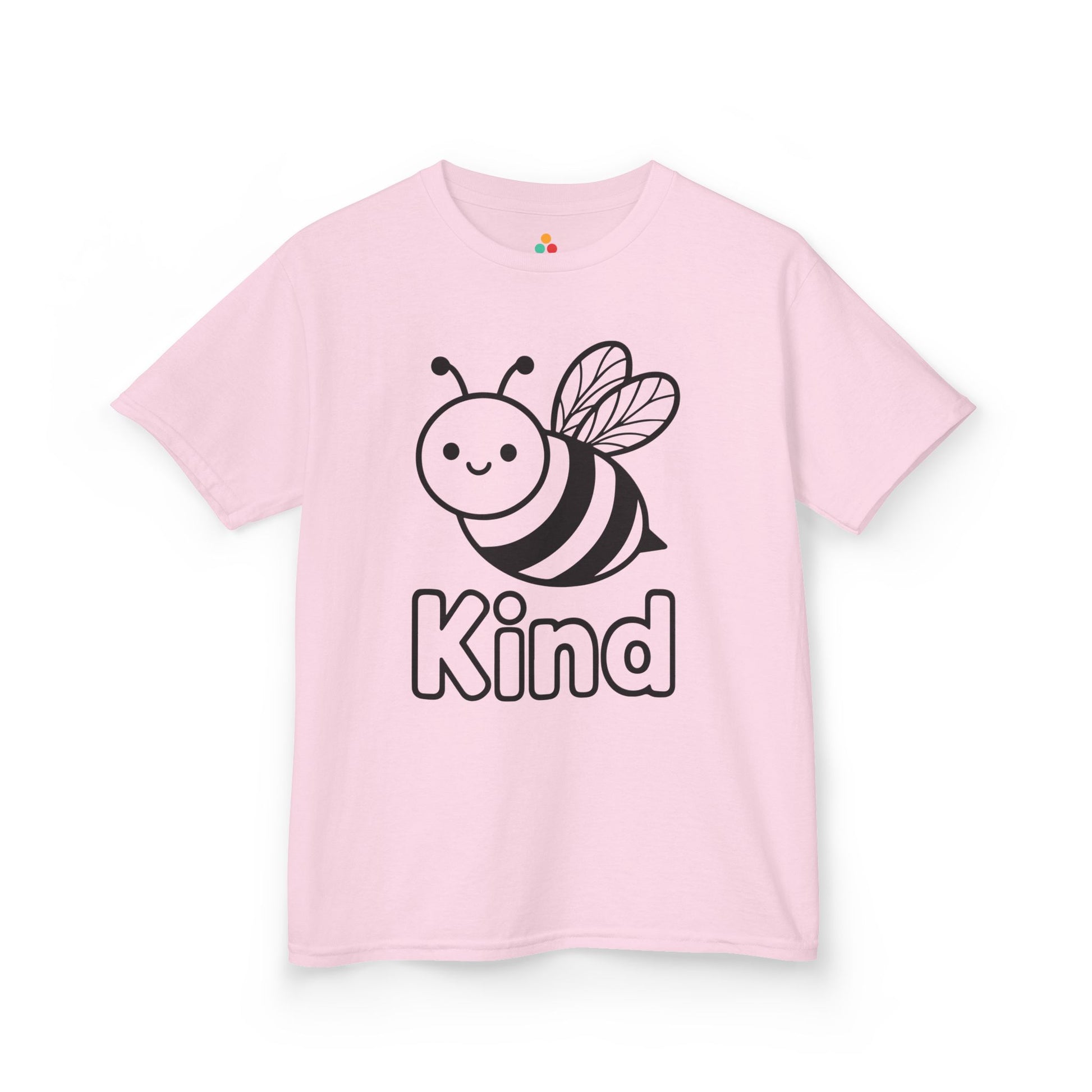 TEEZOCA Kind bee graphic for Unity Day awareness Kids T-shirt Be Kind Bee Orange Unity Day Anti-Bullying Kids T-shirt | TEEZOCA 