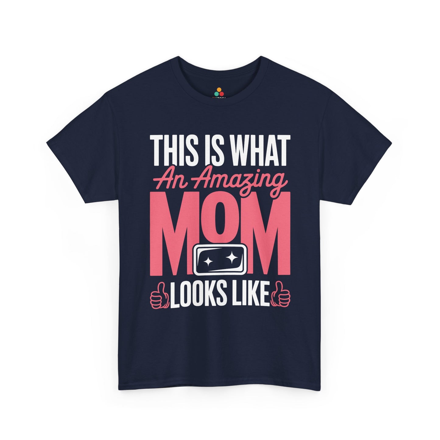 This Is What An Amazing Mom Looks Like Women's T-shirt Gift | TEEZOCA 