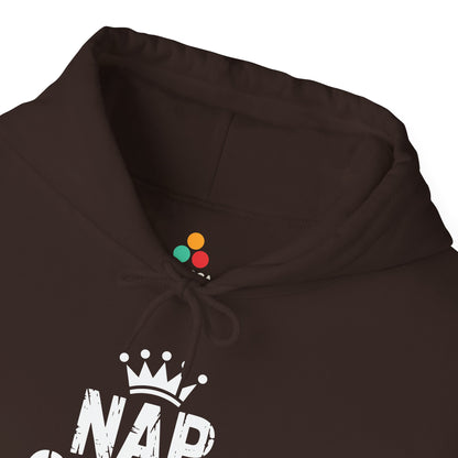 TEEZOCA Nap Queen crown Unisex Heavy Blend Hoodie