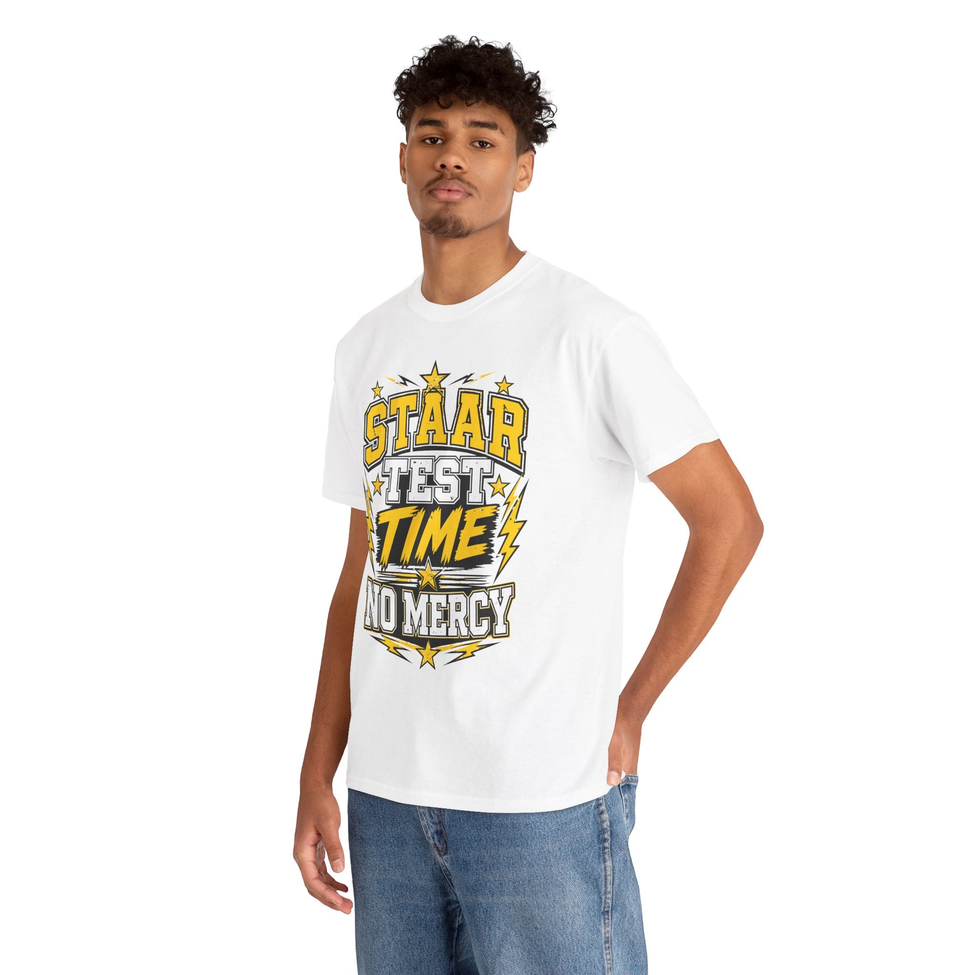 STAAR Test Shirt No Mercy Bold Graphic Unisex T-shirt | TEEZOCA 