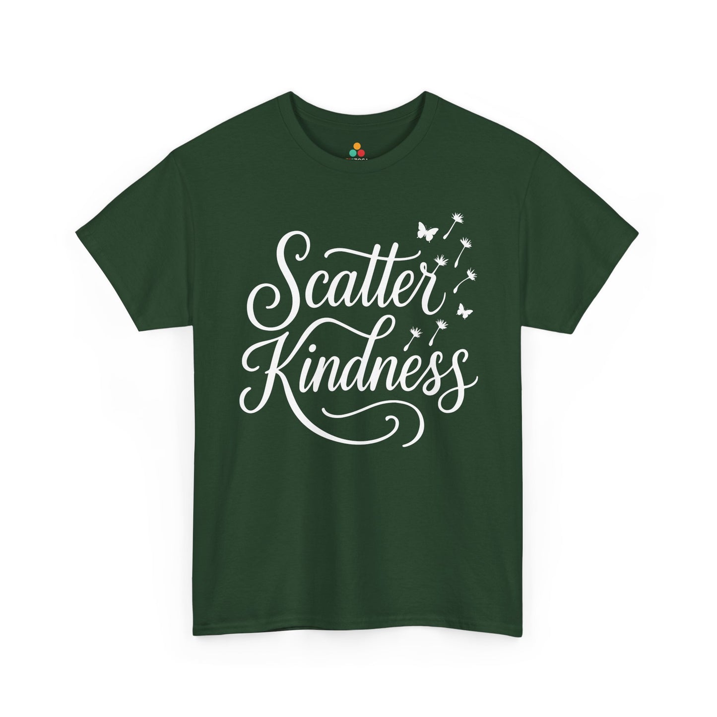 TEEZOCA Scatter Kindness Unity Day Unisex T-shirt with dandelion and butterfly design Scatter Kindness Unity Day Orange Anti-Bullying Unisex T-shirt | TEEZOCA 