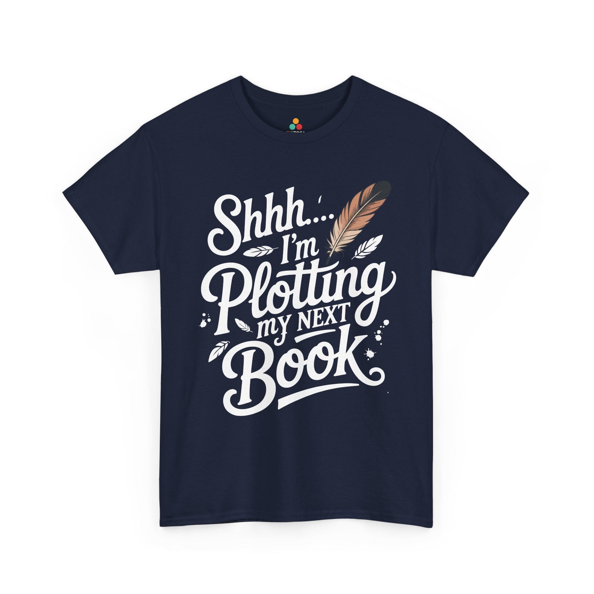 TEEZOCA Shhh I’m Plotting My Next Book Unisex T-shirt for writers Shhh I'm Plotting My Next Book Unisex T-shirt for Readers | TEEZOCA 