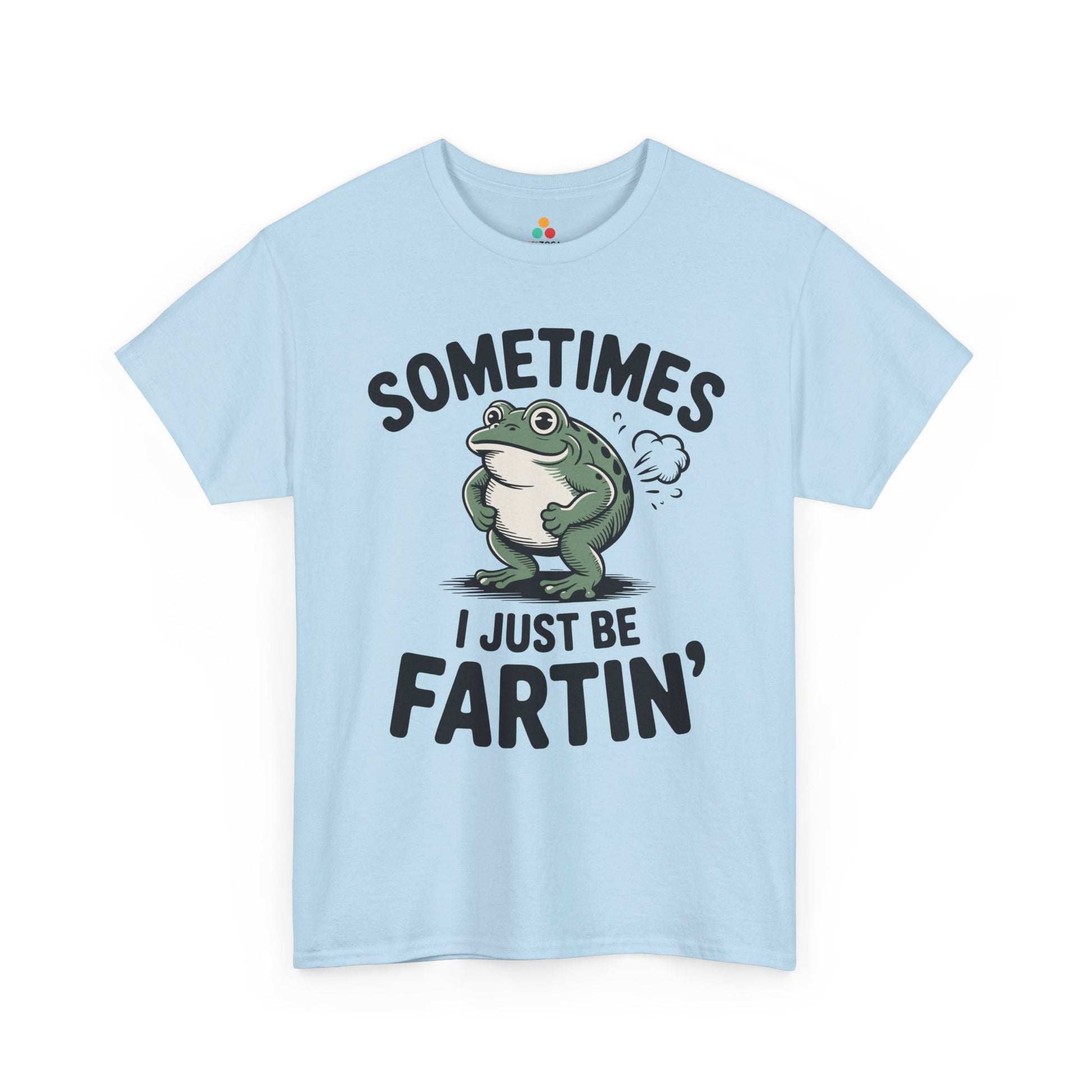 Sometimes I Just Be Fartin’ Unisex T-shirt Funny Frog Graphic | TEEZOCA 