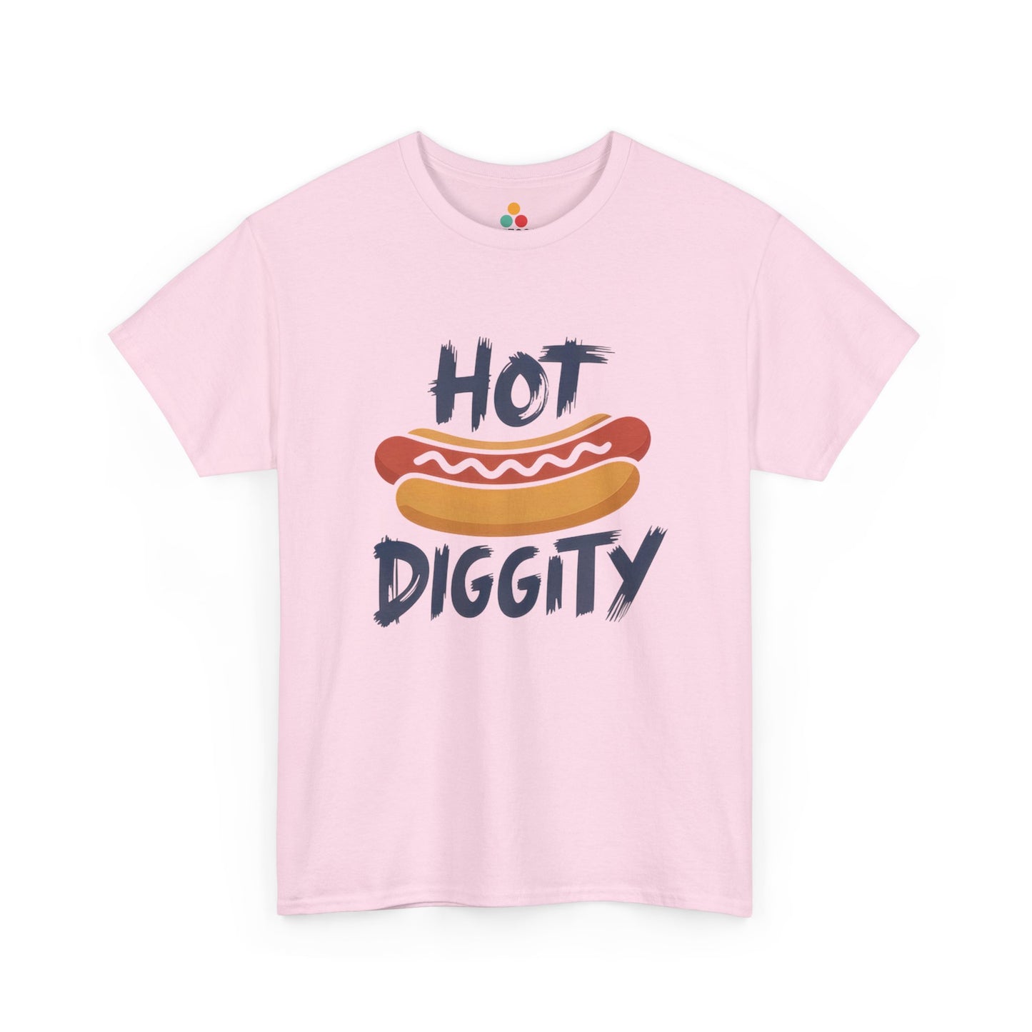 TEEZOCA T-shirt artwork uses a Cute Hot Dog Tee design with Aesthetic Hot Dog Shirt appeal for summer BBQ outfits.
