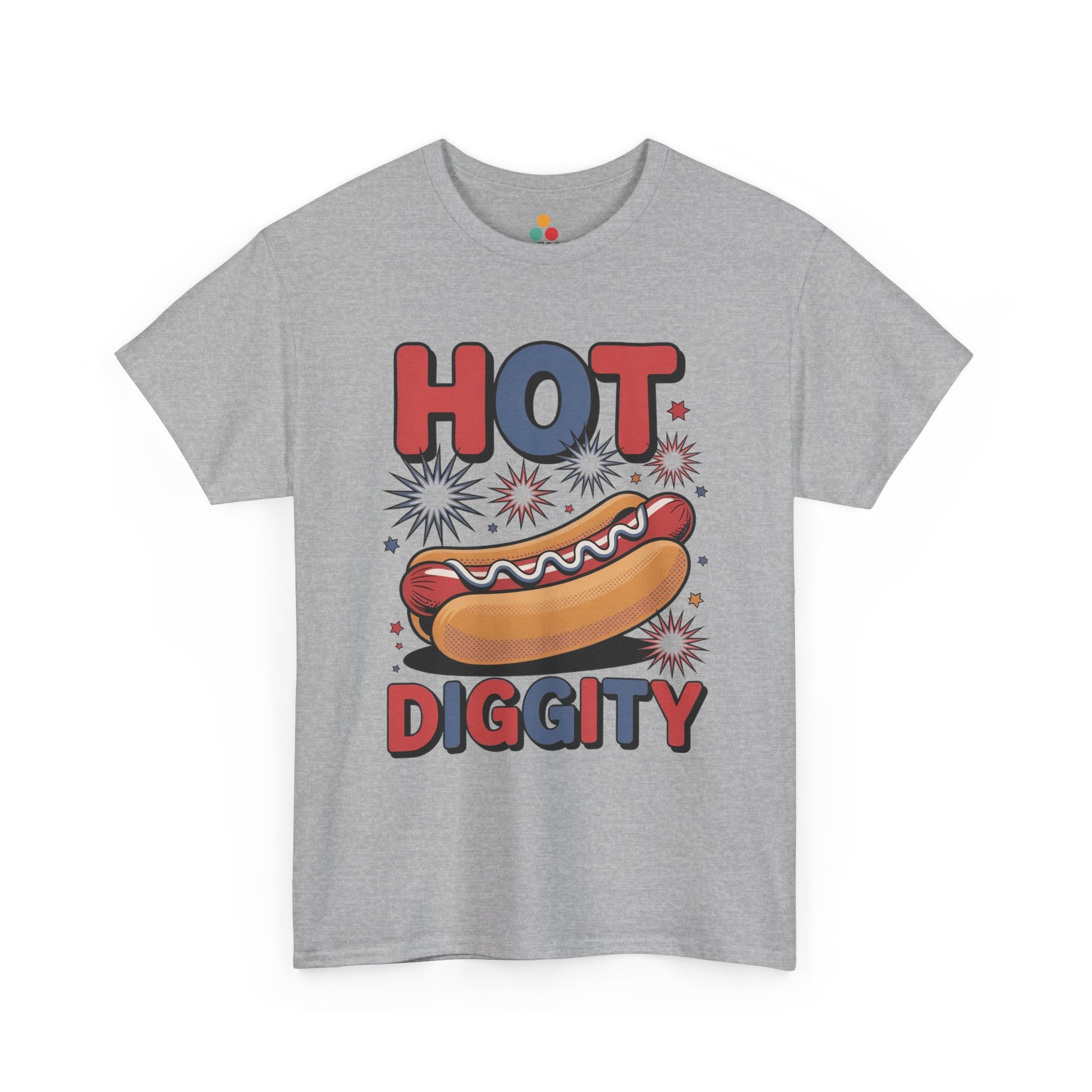 TEEZOCA T-shirt with a Coney Island Hot Dog Shirt mood, Carnival Hot Dog Shirt charm, and boardwalk-inspired fireworks.
