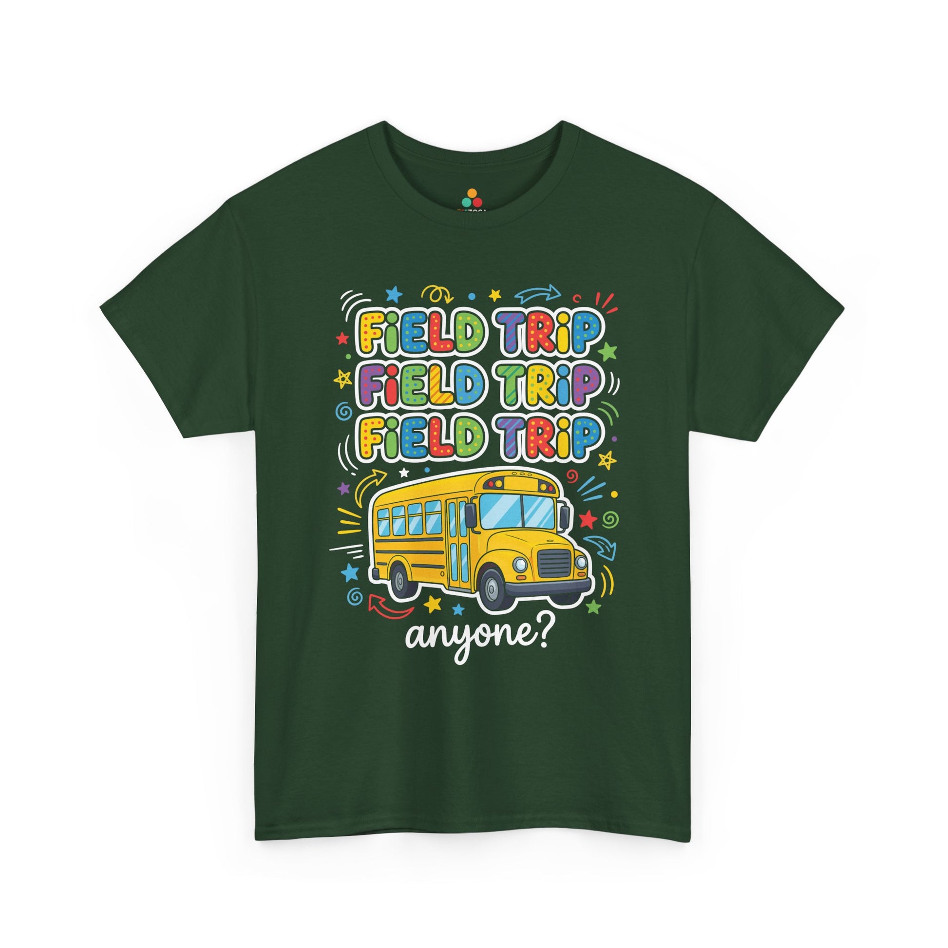 Field Day Shirts Field Trip Anyone Cute Teacher T-shirt | TEEZOCA 