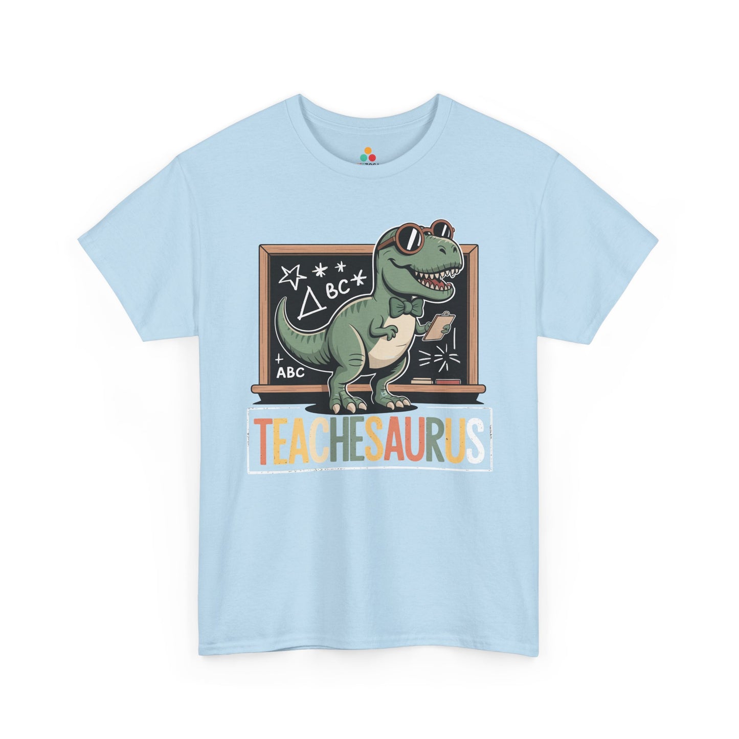 TEEZOCA Teachesaurus teacher dinosaur Unisex T-shirt TeacheSaurus Funny Teacher Dinosaur Unisex T-shirt | TEEZOCA 