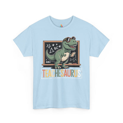 TEEZOCA Teachesaurus teacher dinosaur Unisex T-shirt TeacheSaurus Funny Teacher Dinosaur Unisex T-shirt | TEEZOCA 