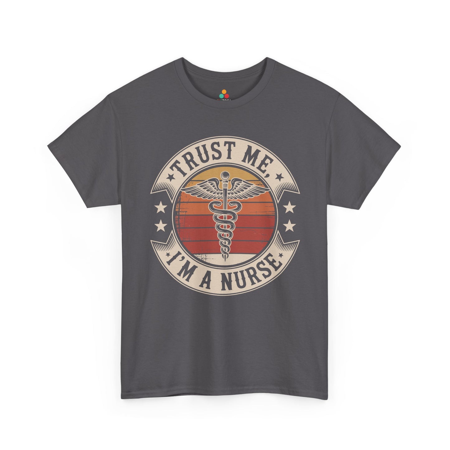 Trust Me I'm A Nurse Vintage Badge Unisex T-shirt | TEEZOCA 