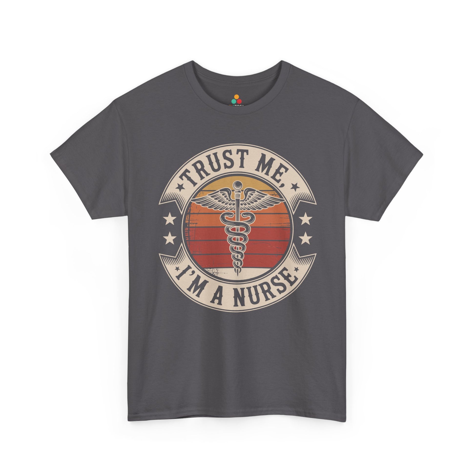 Trust Me I'm A Nurse Vintage Badge Unisex T-shirt | TEEZOCA 
