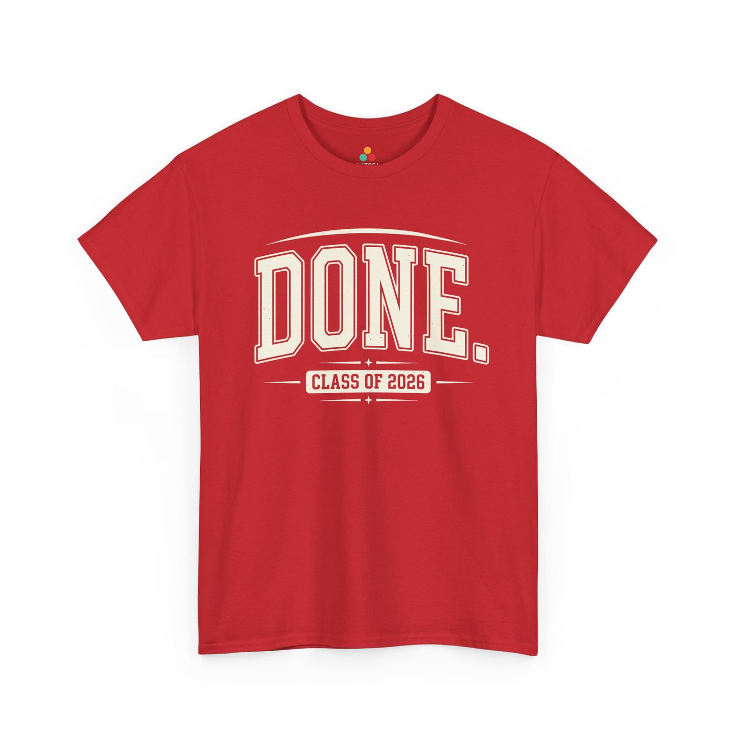 TEEZOCA Unisex T-shirt designed as a class of 2026 gift with sarcastic graduation shirt class of 2026 energy.
