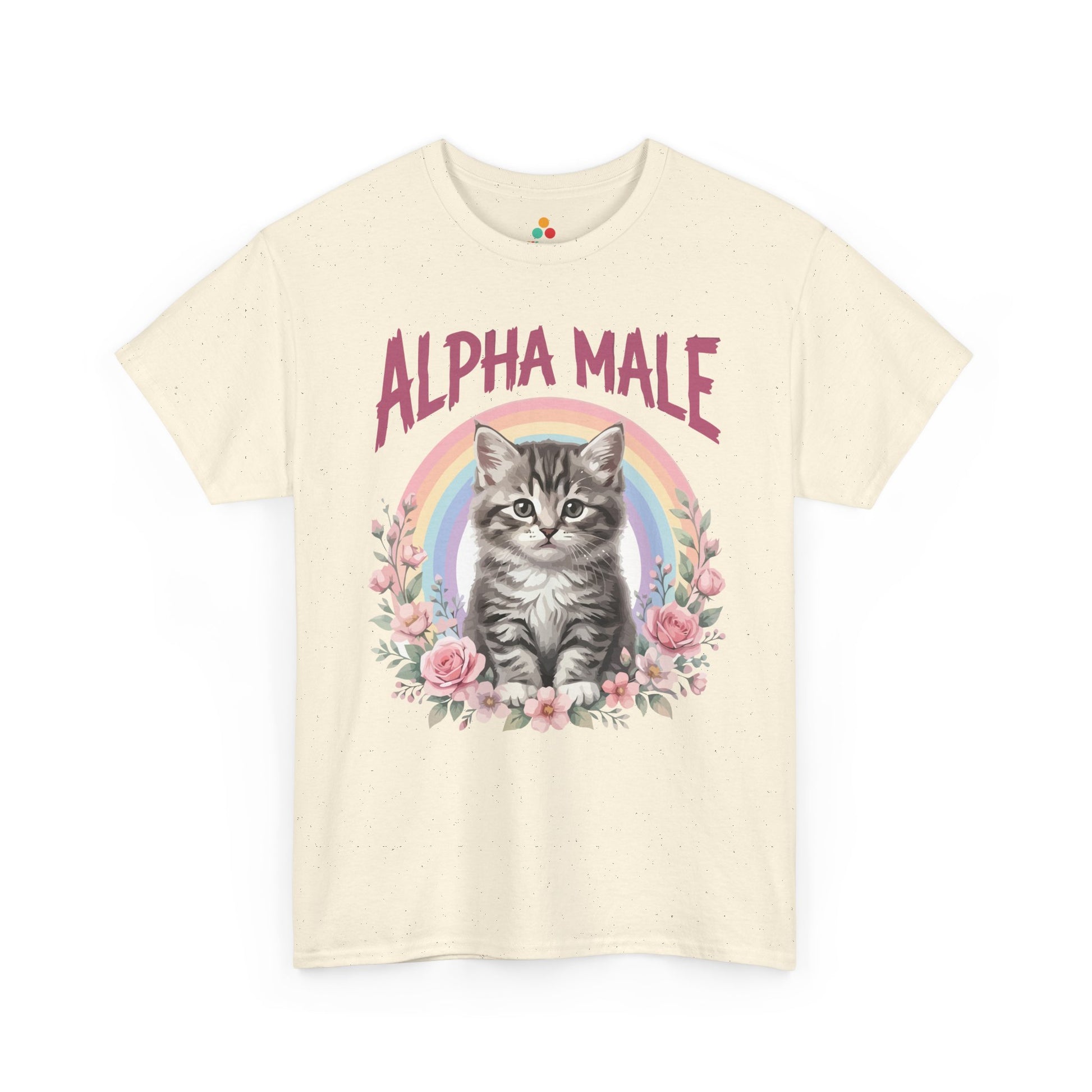 TEEZOCA Unisex T-shirt made as a cat dad tee with kitten artwork and sarcastic anti-bro humor.
