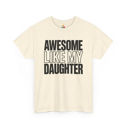 TEEZOCA Unisex T-shirt made as a girl dad shirt with clean typography and daughter-pride humor.
