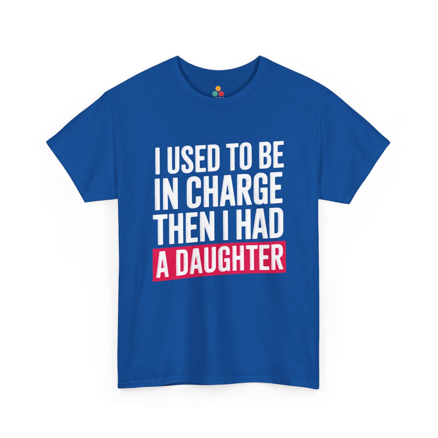 TEEZOCA Unisex T-shirt made as an outnumbered dad shirt with bold typography and daughter-themed punchline.
